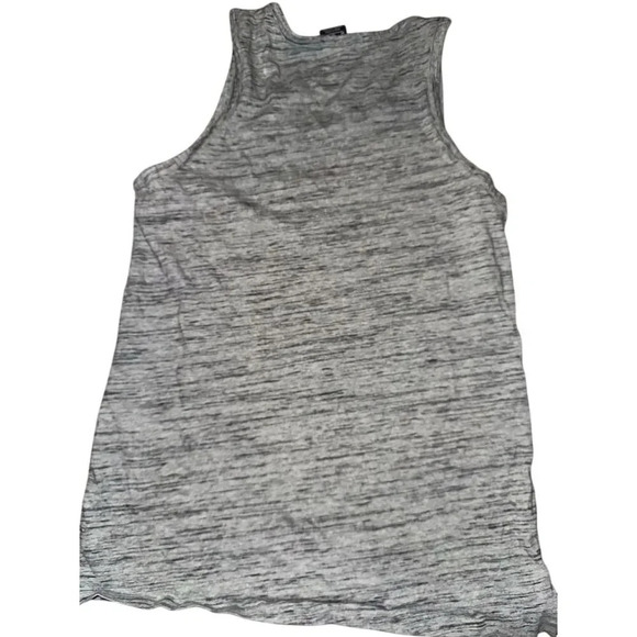 Jordan Men's Sleeveless Tank Top Gray M Gym Training Air Jordan Logo - Picture 5 of 5